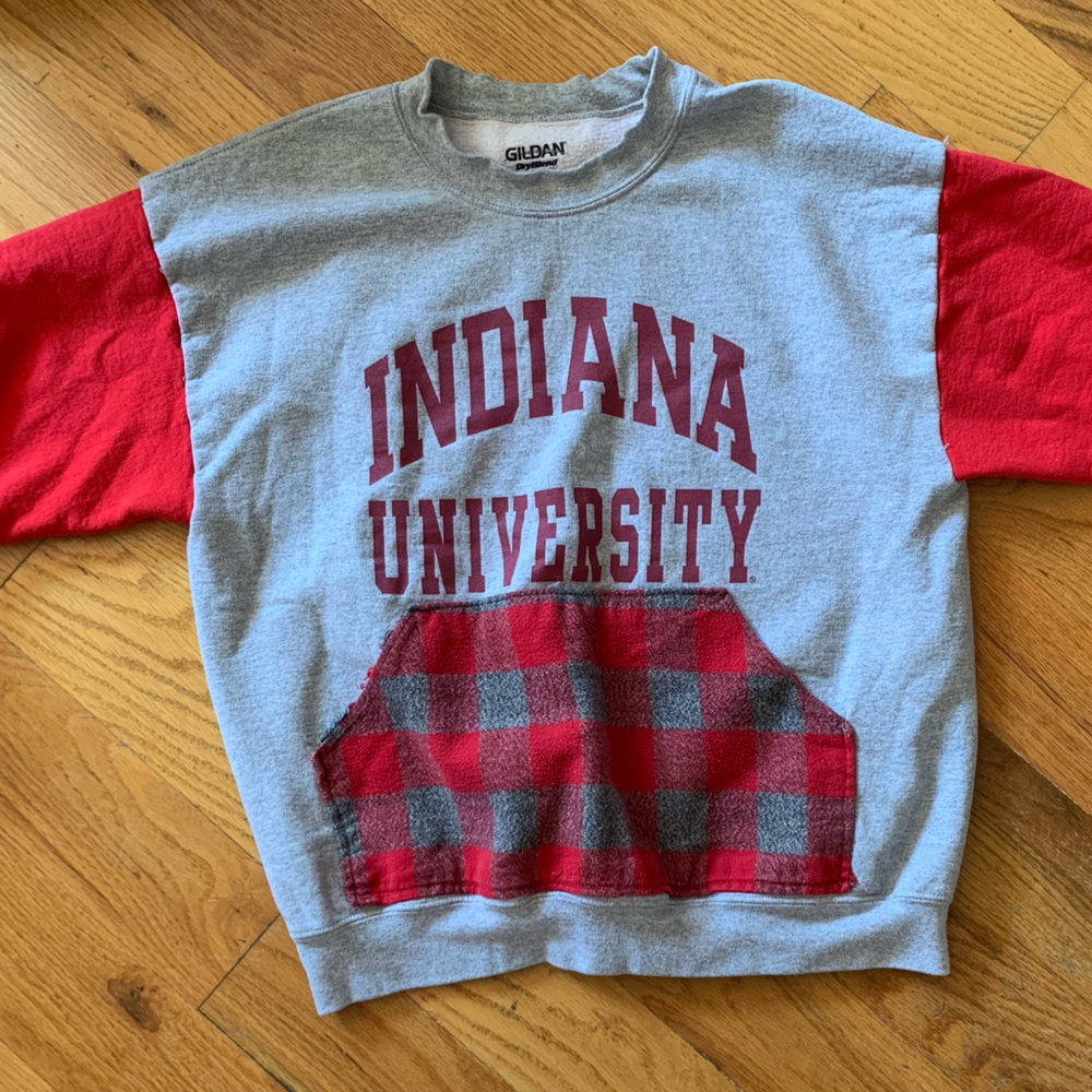 Indiana University custom sweatshirt